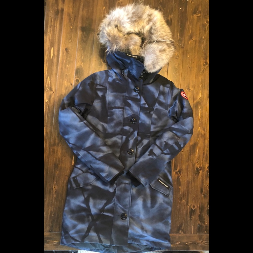 Canada Goose Rossclair Parka - Blue Camo Print